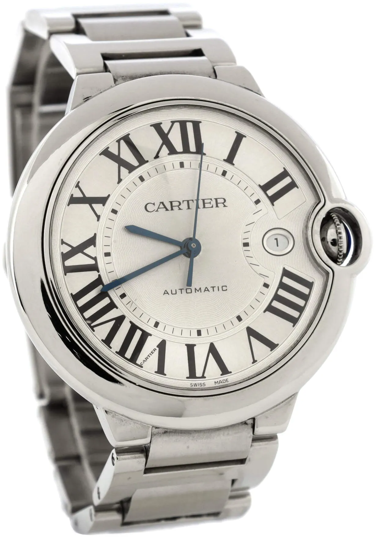 Cartier Ballon Bleu 42mm W69012Z4 42mm Stainless steel Silver 2