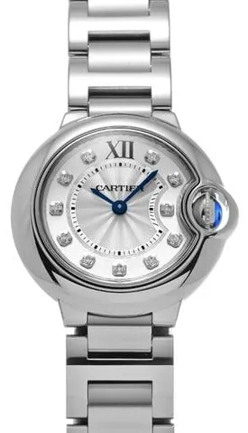 Cartier Ballon Bleu W4BB0029 28mm Stainless steel Silver