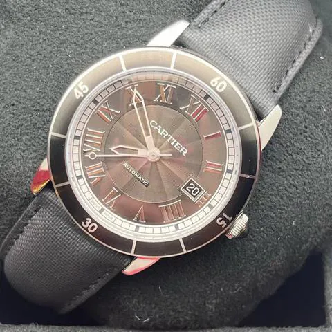 Cartier Ronde Croisière de Cartier WSRN0003 42mm Stainless steel Gray