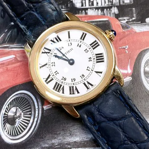 Cartier Ronde Solo de Cartier W6700355 29mm Yellow gold Silver