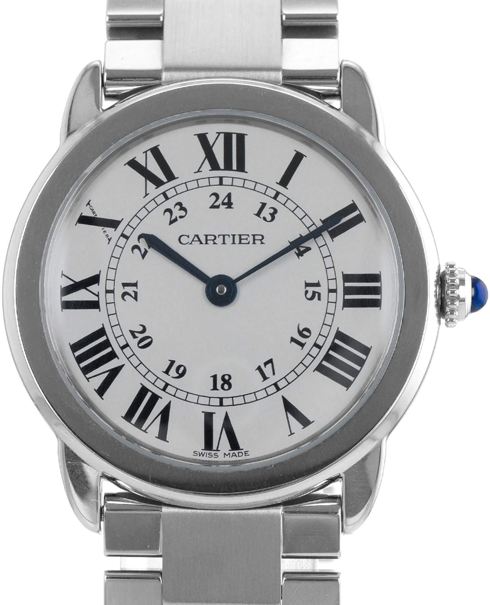 Cartier Ronde Solo de Cartier W6701004/3601 29mm Stainless steel Silver