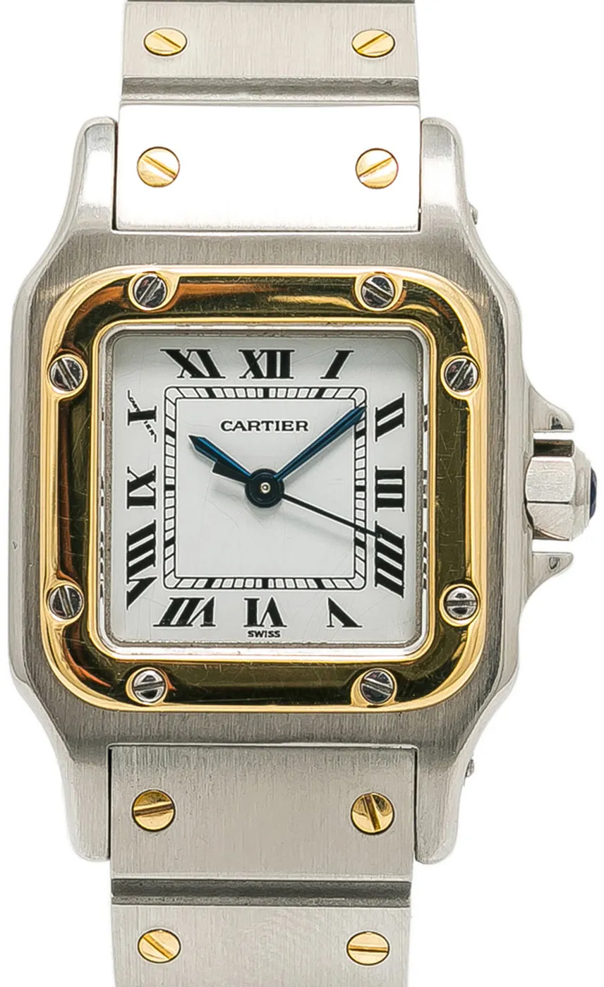 Cartier Santos 1567 / W20012C4 24mm Stainless steel White 1