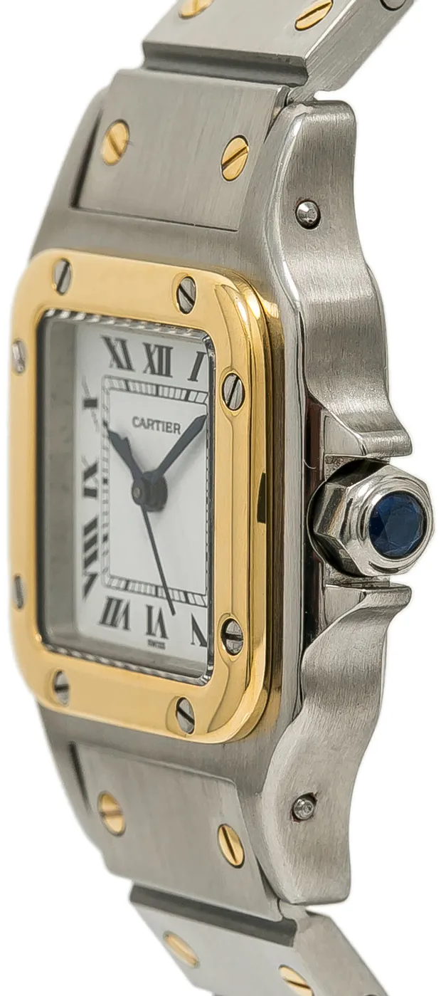 Cartier Santos 1567 / W20012C4 24mm Stainless steel White 2