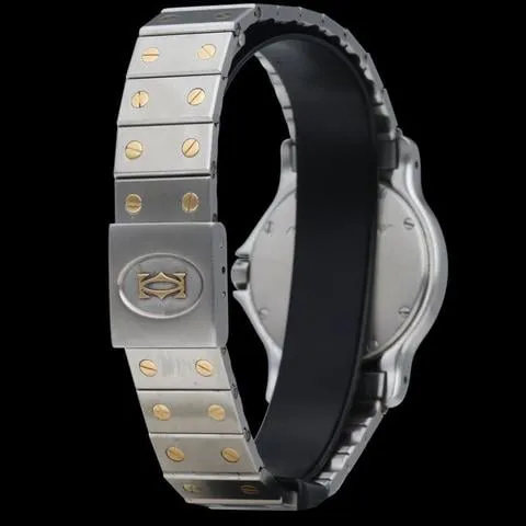 Cartier Santos 187902 30mm Yellow gold and Stainless steel White 6