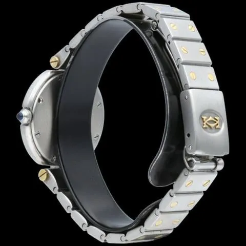 Cartier Santos 8191 27mm Yellow gold and Stainless steel White 5