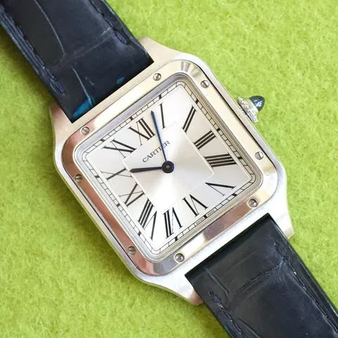 Cartier Santos Dumont WSSA0022 43.5mm Stainless steel Silver