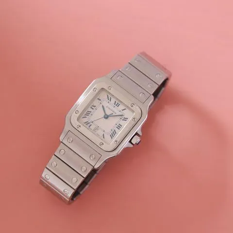 Cartier Santos Galbée 1564 29mm Stainless steel Silver