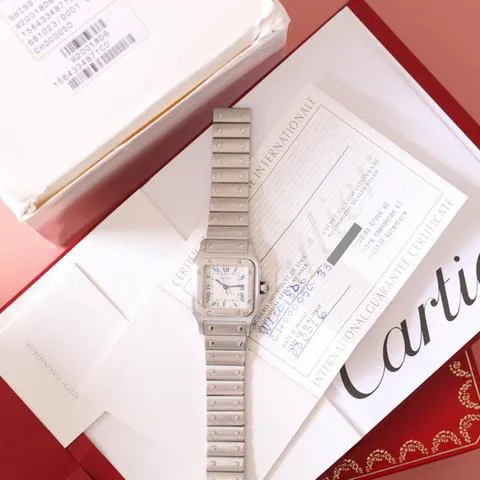 Cartier Santos Galbée 1564 29mm Stainless steel Silver 1