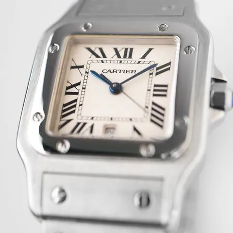 Cartier Santos Galbée 1564 29mm Stainless steel Champagne 8