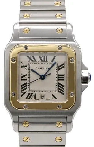 Cartier Santos W20011C4 41.5mm Stainless steel White