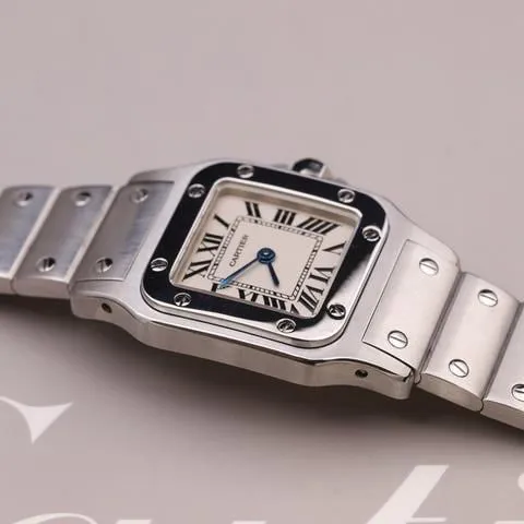 Cartier Santos W20056D6 24mm Stainless steel White 2