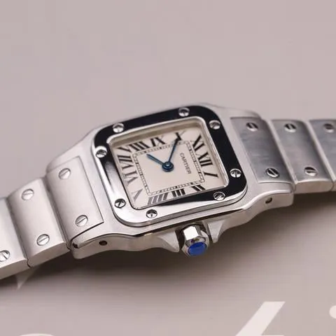 Cartier Santos W20056D6 24mm Stainless steel White 3