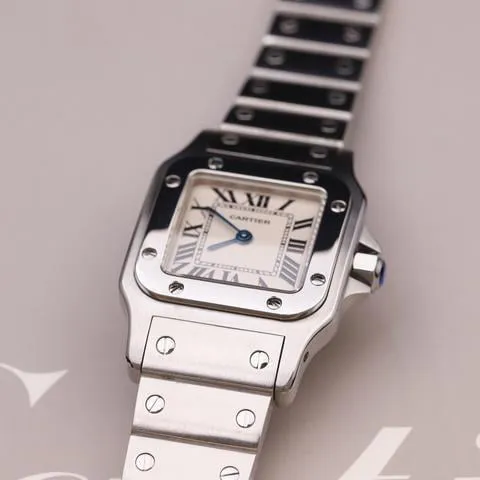 Cartier Santos W20056D6 24mm Stainless steel White 4