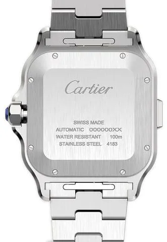 Cartier Santos W2SA0008 45mm Stainless steel Silver 3