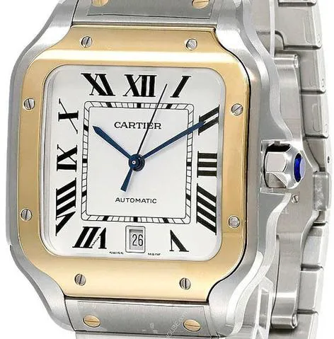 Cartier Santos W2SA0009 40mm Stainless steel Silver