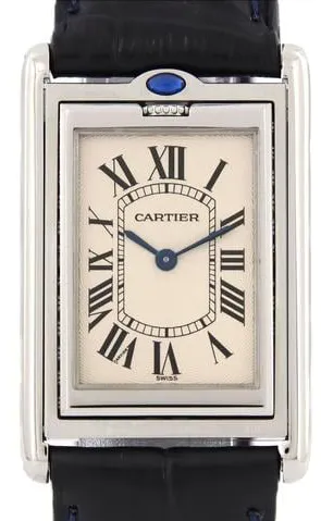 Cartier Tank Basculante Mécanique W1011358 25mm Silver