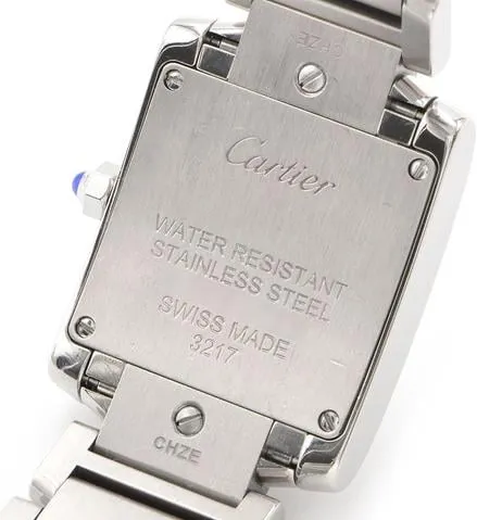 Cartier Tank Française W4TA0008 25mm Stainless steel Silver 4