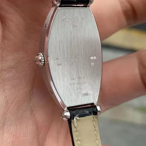 Cartier Tonneau WE400131 39mm White gold Silver 3