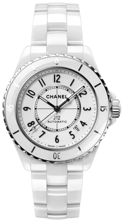 Chanel J12 H5700 38mm White ceramic White