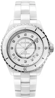 Chanel J12 H5705 White ceramic White