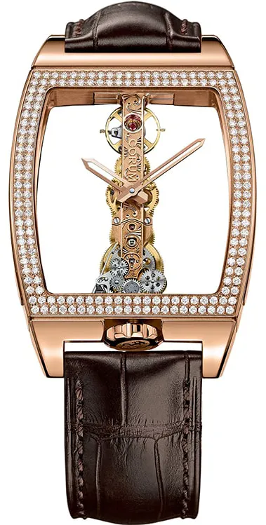 Corum Golden Bridge B113/01045 34mm Rose gold Skeletonized