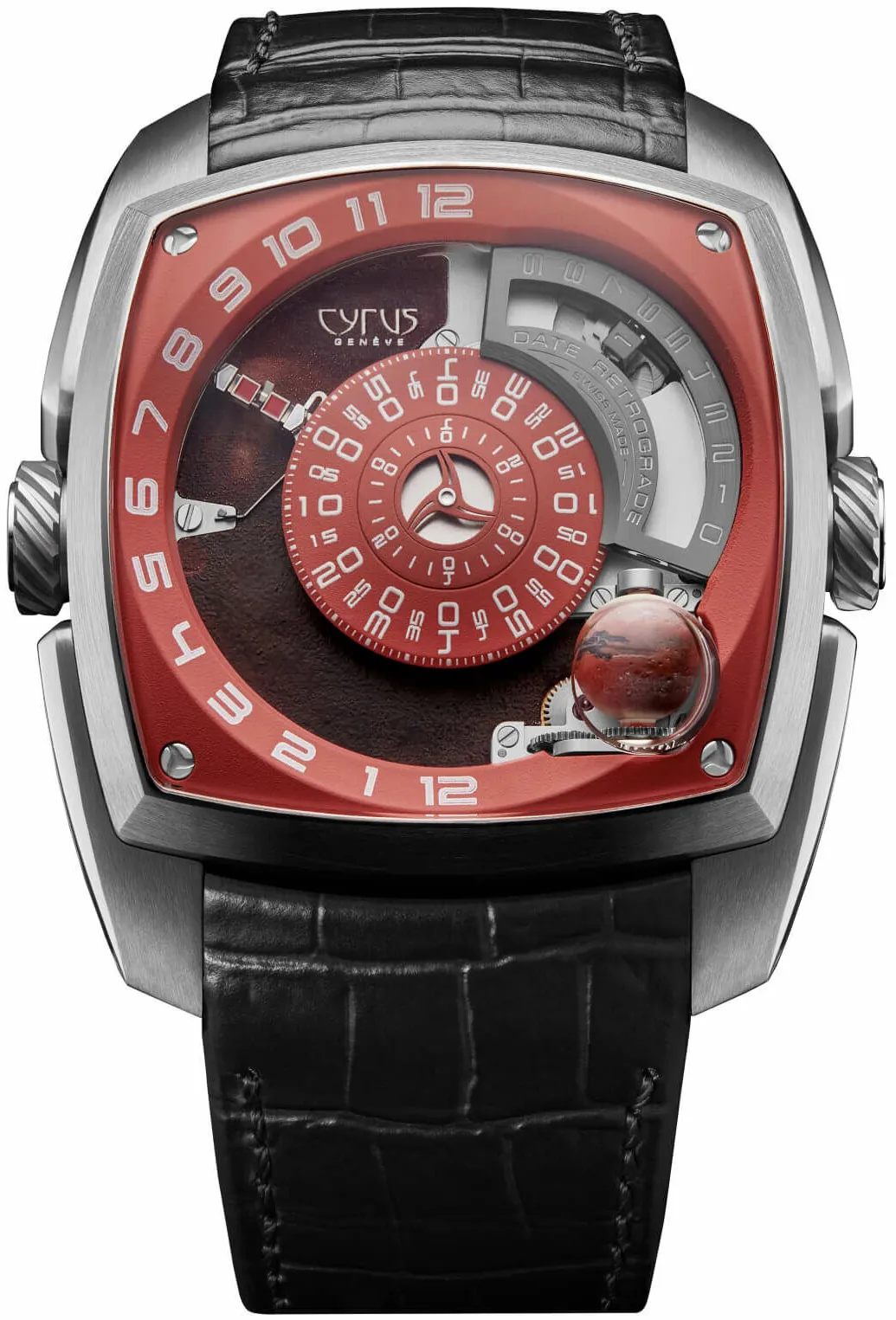 Cyrus Klepcys Moon 539.101.B Titanium Red