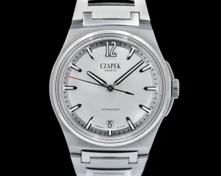 Czapek & Cie Antarctique Stainless steel monochrome white