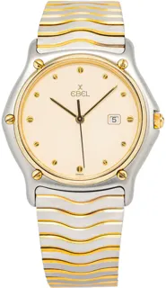 Ebel Classic Wave 183903 Yellow gold and Stainless steel Cream