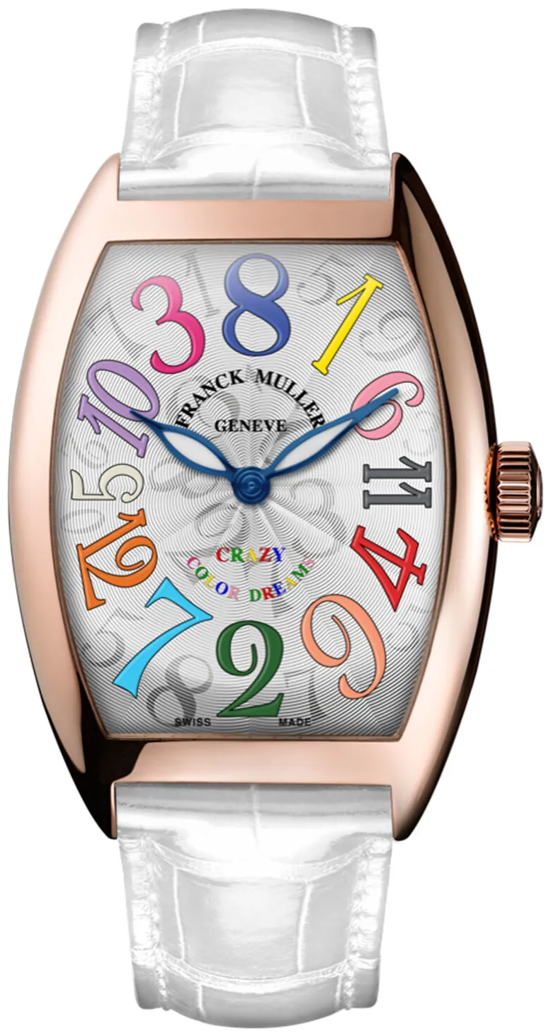 Franck Muller Color Dreams 7851CHCOL5N-BLC Rose gold White