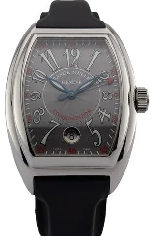 Franck Muller Conquistador 8005 H SC 35mm Stainless steel Silver