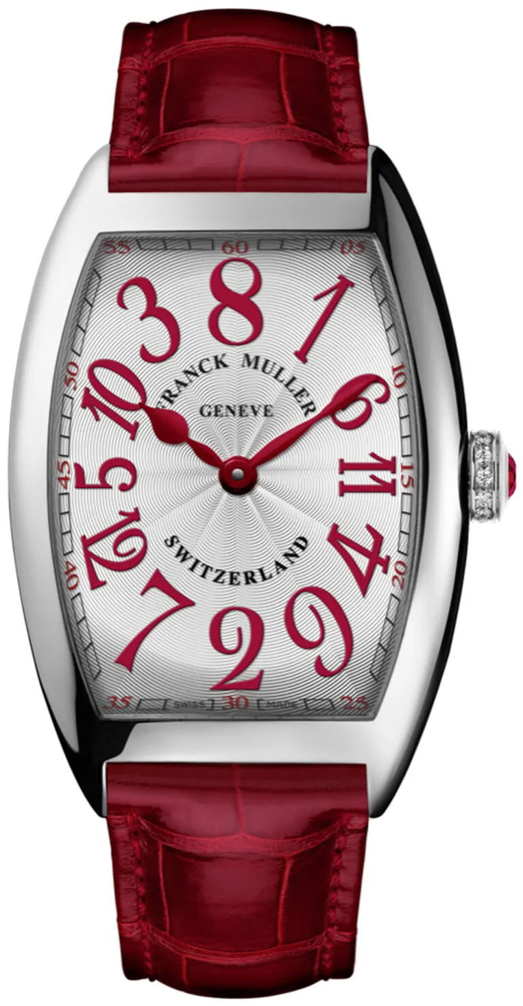 Franck Muller Curvex 5850CHFOGCRDLTDAC-BLC Stainless steel White