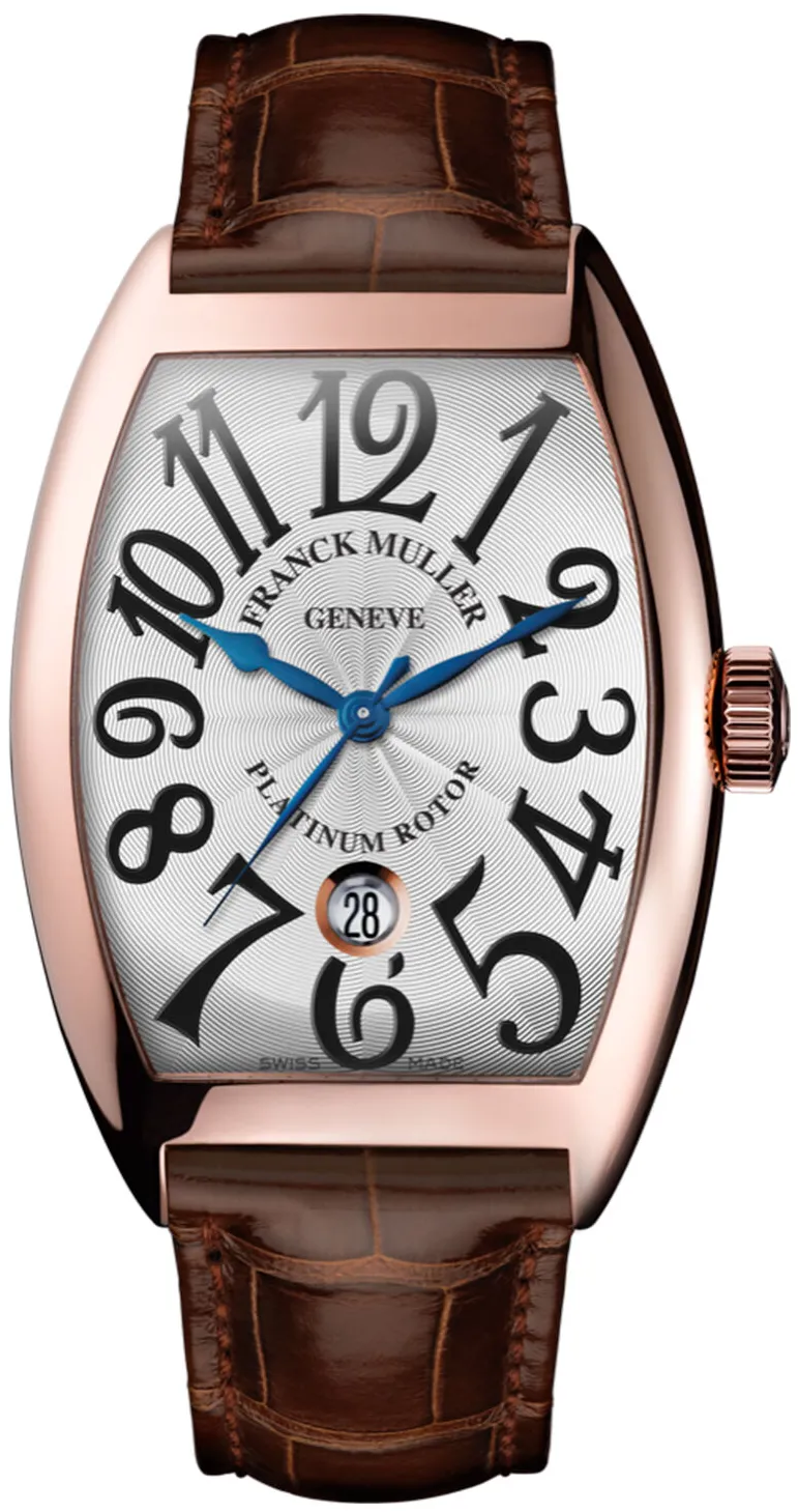 Franck Muller Curvex T8880SCDT-5N Rose gold Silver