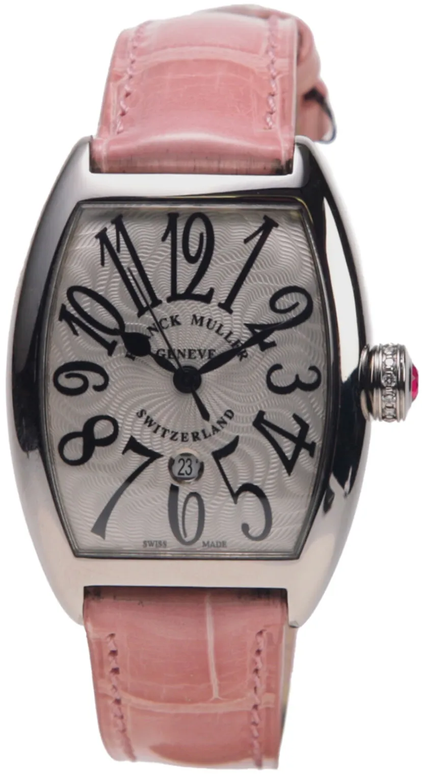 Franck Muller Curvex 7500SCATDTFOCRDLTDAC-BLC Stainless steel White