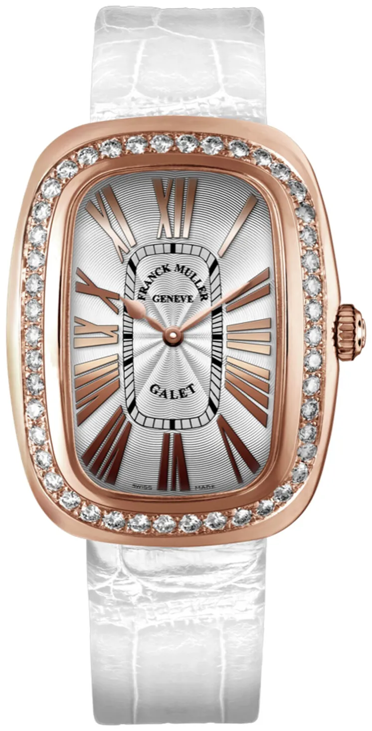 Franck Muller Galet T3002MQZRELRD1-5N Rose gold Silver