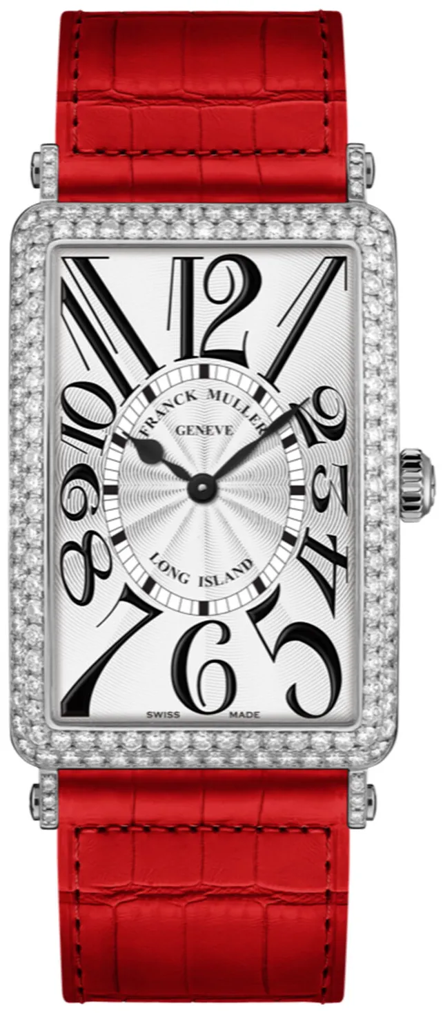 Franck Muller Long Island 952QZDOG White gold Silver