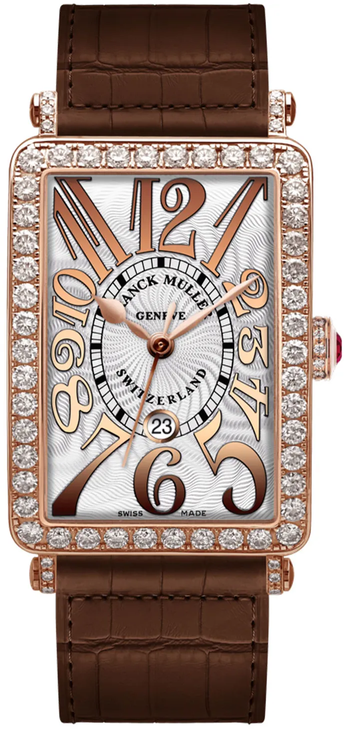 Franck Muller Long Island 955SCATDTFOD1CRDLTD5N-BLC Rose gold White