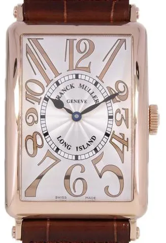 Franck Muller Long Island 1200SCREL 32mm Rose gold Silver