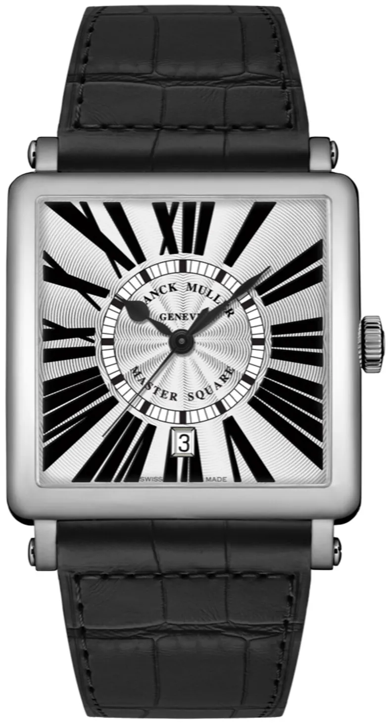 Franck Muller Master Square 6000HSCDTRAC-BLC Stainless steel Silver