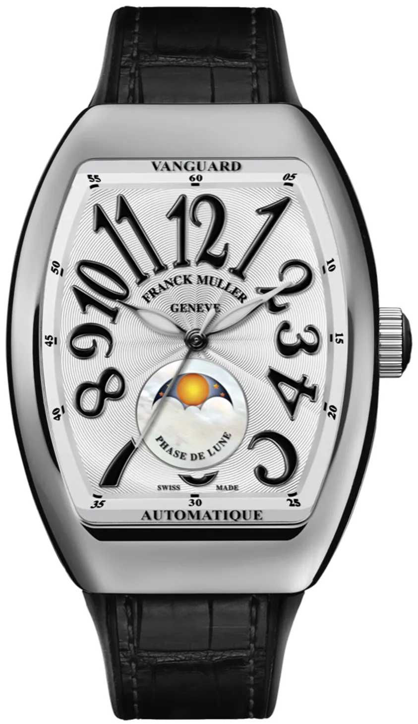 Franck Muller Vanguard T32VSCATACFOLNRBLCNR-AC Stainless steel Silver