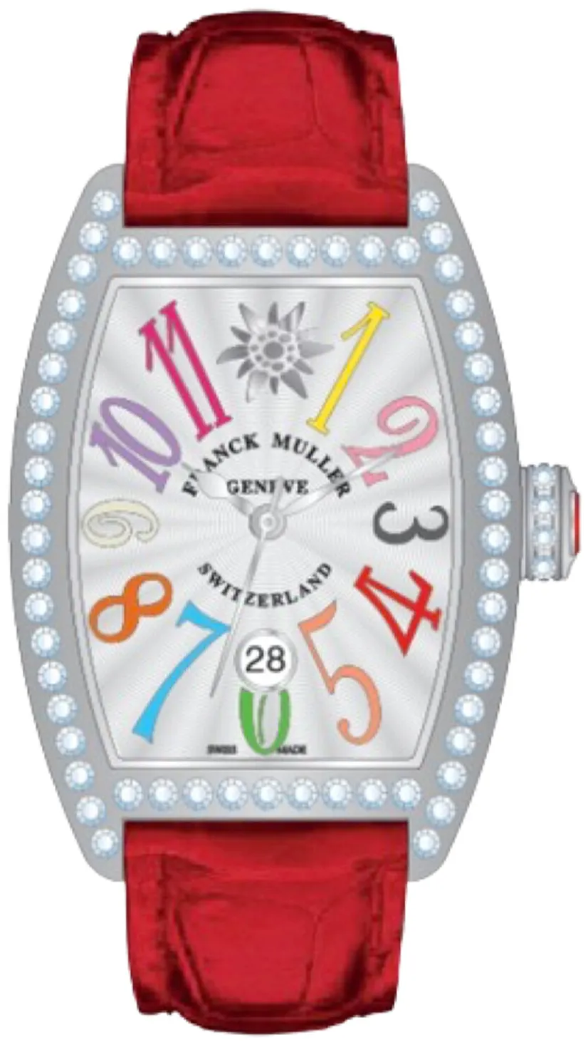 Franck Muller Vanguard 7500SCATDTFOCLEDD1CRDLTD-AC Stainless steel Silver