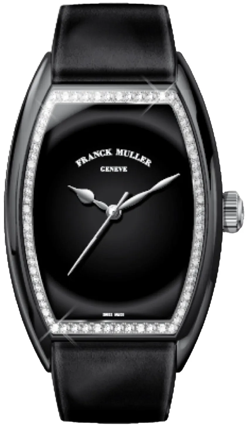 Franck Muller Vanguard CX30SCATFOLDPIANOACNR-AC 25.5mm Black DLC Black