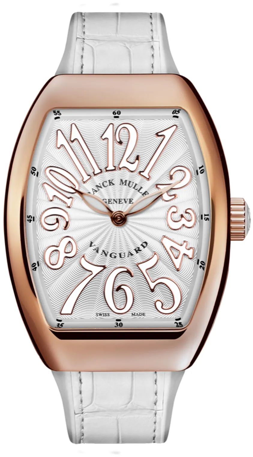 Franck Muller Vanguard T32VQZ5N-BC Rose gold Silver