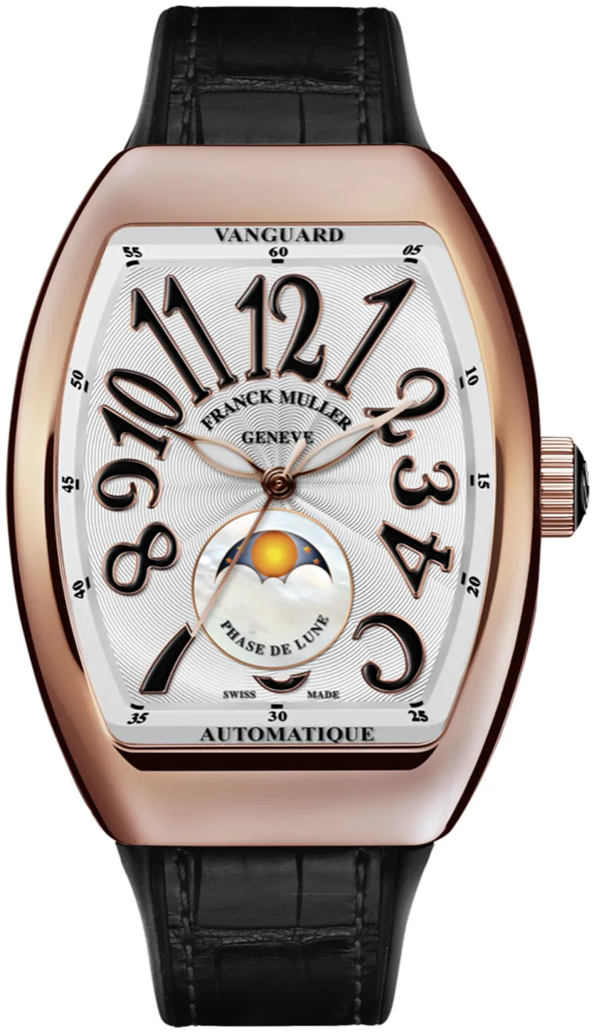 Franck Muller Vanguard T32VSCAT5NFOL-NR 42.5mm Rose gold Silver