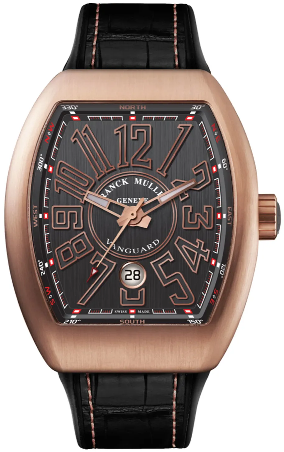 Franck Muller Vanguard T45VSCDT5NBR-NR Rose gold Black