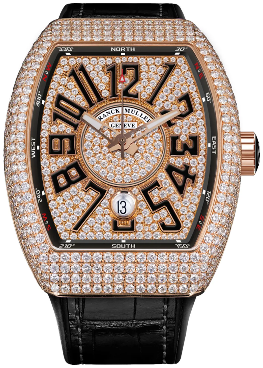 Franck Muller Vanguard T45VSCDT5NDCD-NR Rose gold Rose gold