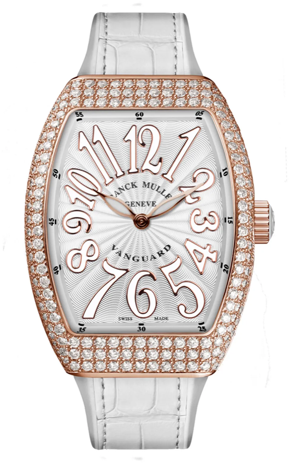 Franck Muller Vanguard T32VQZ5ND-BC Rose gold Silver