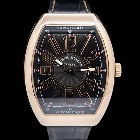 Franck Muller Vanguard V 41 S S6 AT FO REL VIN 41mm Rose gold Black