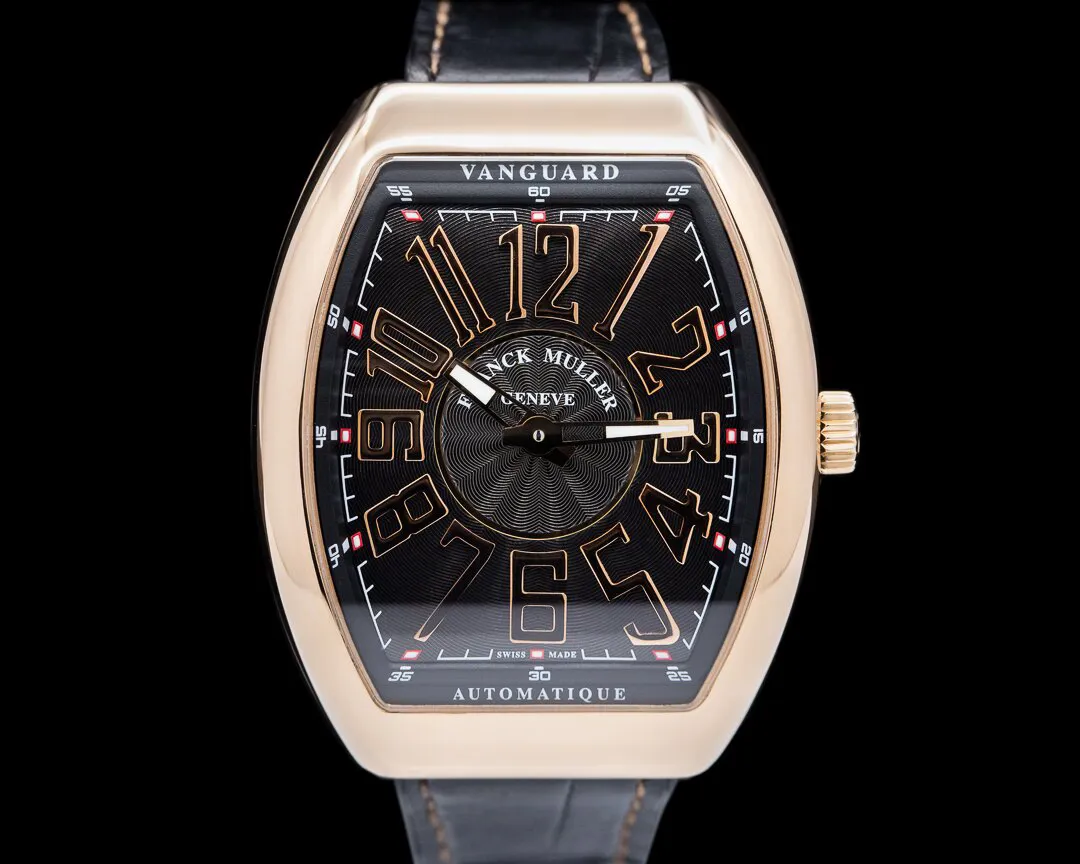 Franck Muller Vanguard V 41 S S6 AT FO REL VIN 41mm Rose gold Black