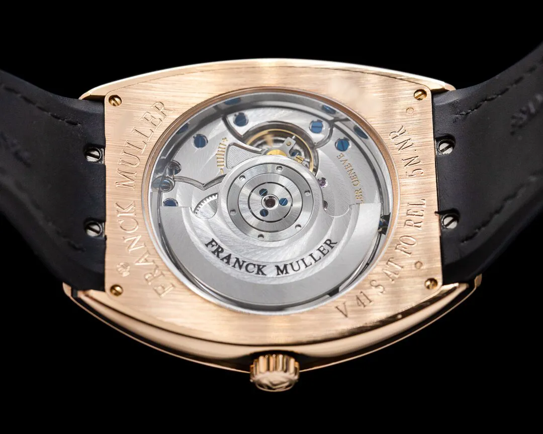 Franck Muller Vanguard V 41 S S6 AT FO REL VIN 41mm Rose gold Black 5