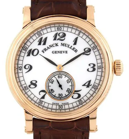 Franck Muller 7391BS6VIN 39mm Rose gold White